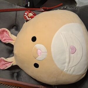 Squishmallows Tan Bunny Plush, NWT
